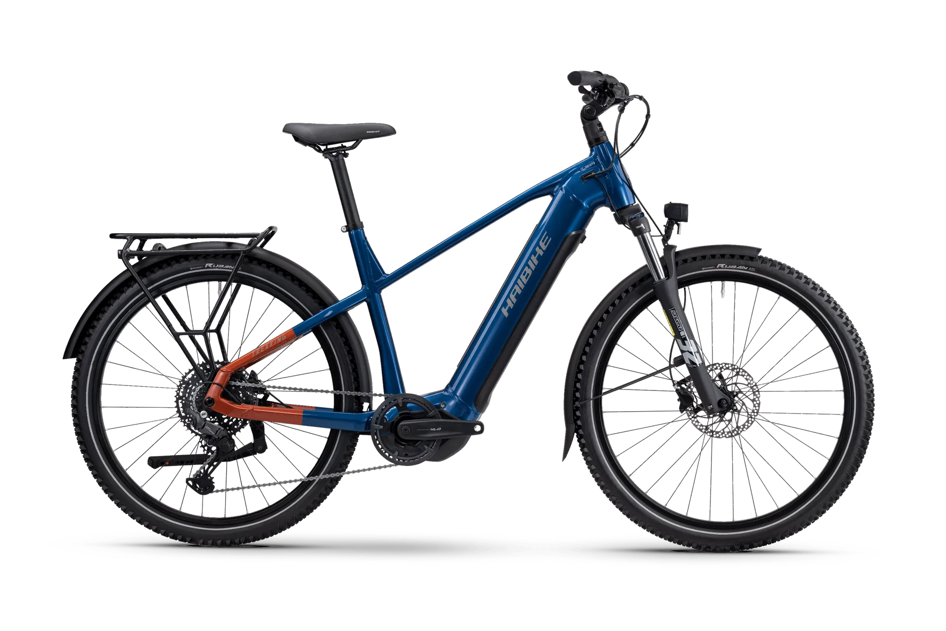 TREKKING 4 HIGH MOD.2025 blue/orange/silver glänzend TREKKING 4 HIGH MOD.2025 blue/orange/silver glänzend